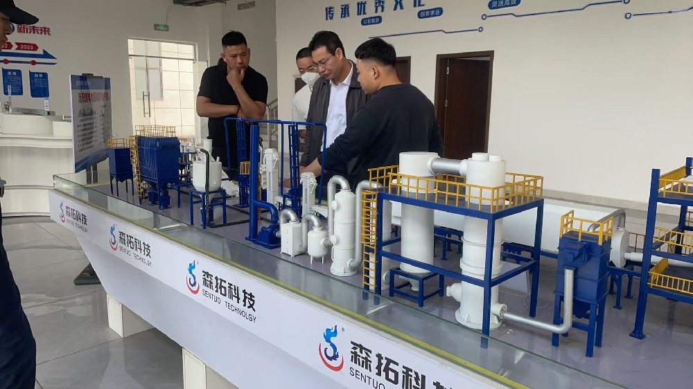 深圳某企業(yè)蒞臨我司考察交流，共探鋰電回收設(shè)備新未來(lái)！